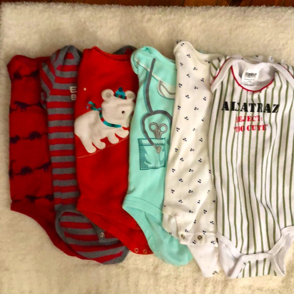 Gymboree, GAP, other onesies